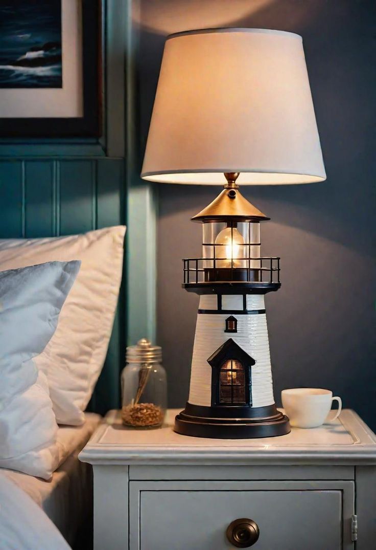 lamp supplier：Exploring the Charm of the Singapore Marina Bay Sands Lighthouse Table Lamp