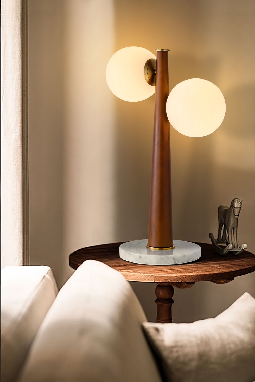 Tunisian Olive Wood Lampshade: A Luxurious Touch to Your Home Decor