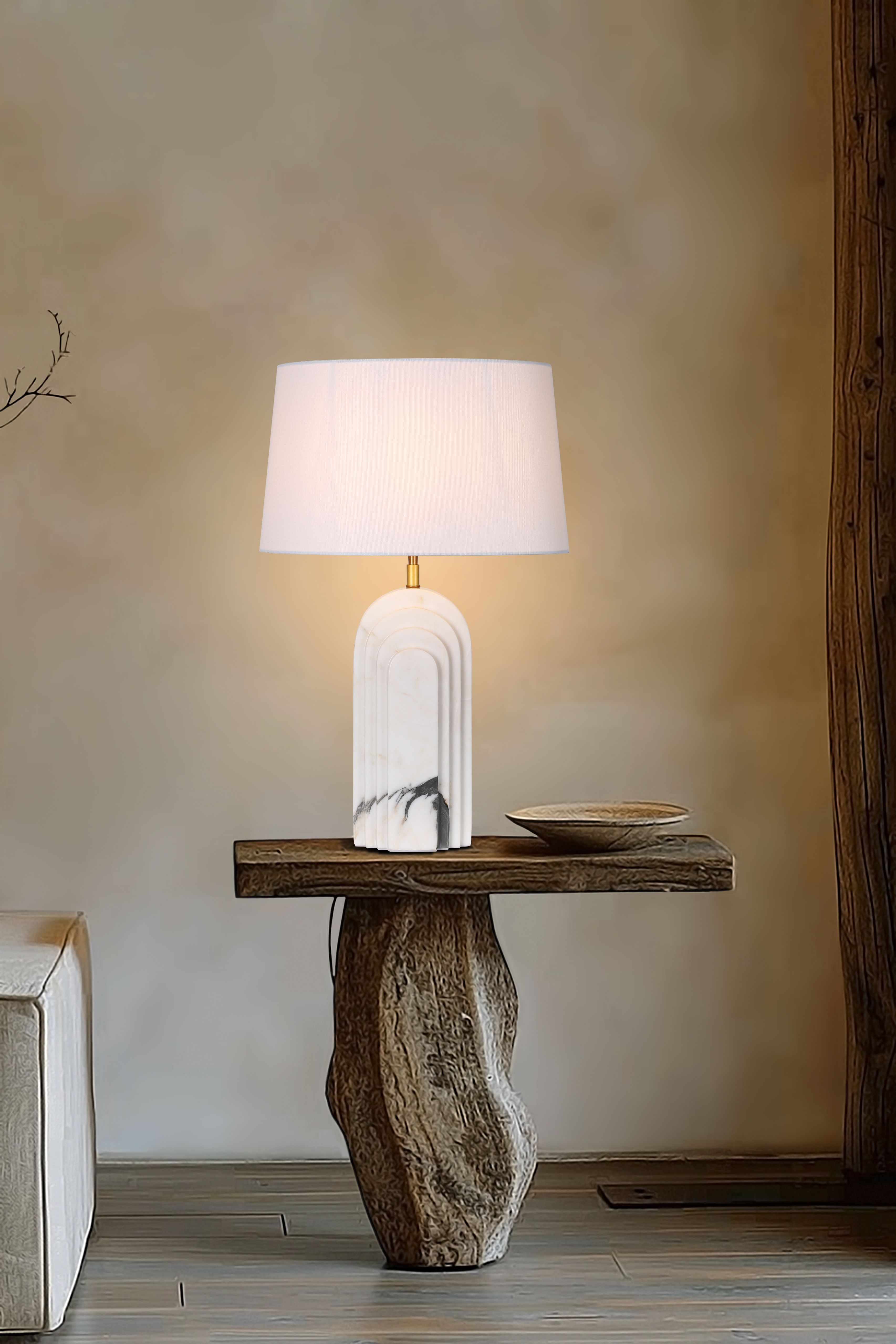 Dutch Windmill Motif Ceramic Lampshade: A Touch of Elegance and History